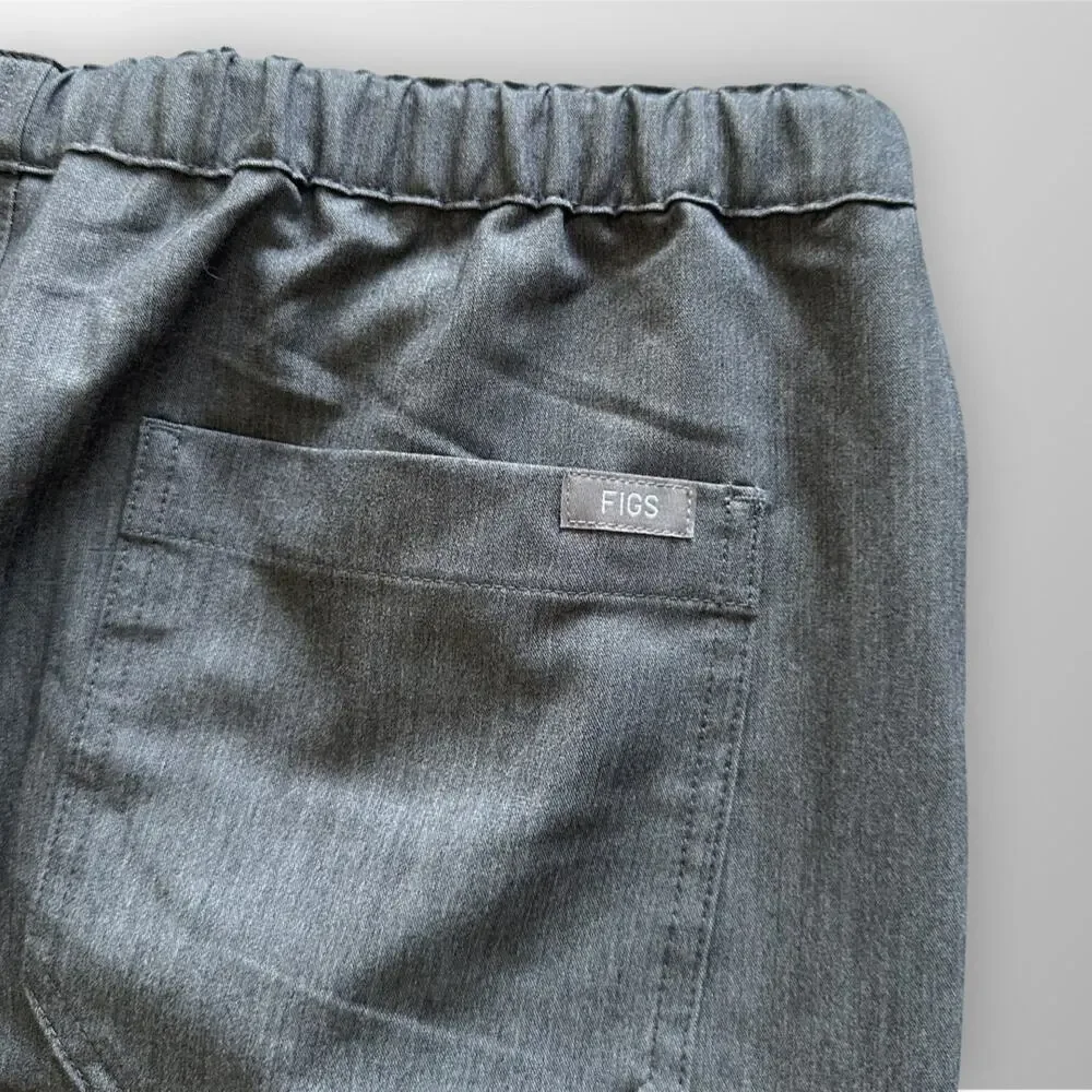Figs Pisco Basic Scrub Pants Men’s Gray Size L FM4500